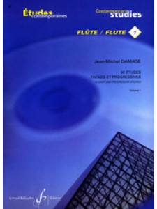 50 Etudes Faciles Et Progressives Vol.1 (Flute)