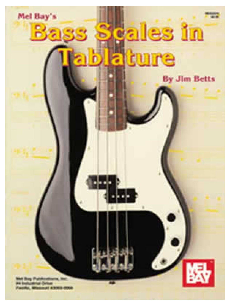 Bass Scales in Tablature