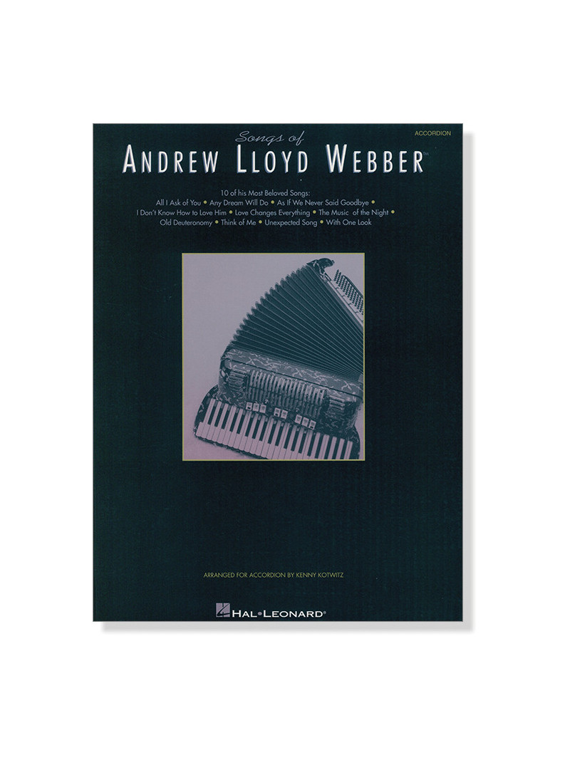 Songs of Andrew Lloyd Webber for Accordion