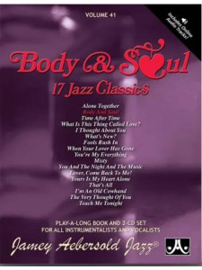 Aebersold Volume 41: Body & Soul (book/2 CD play-along)