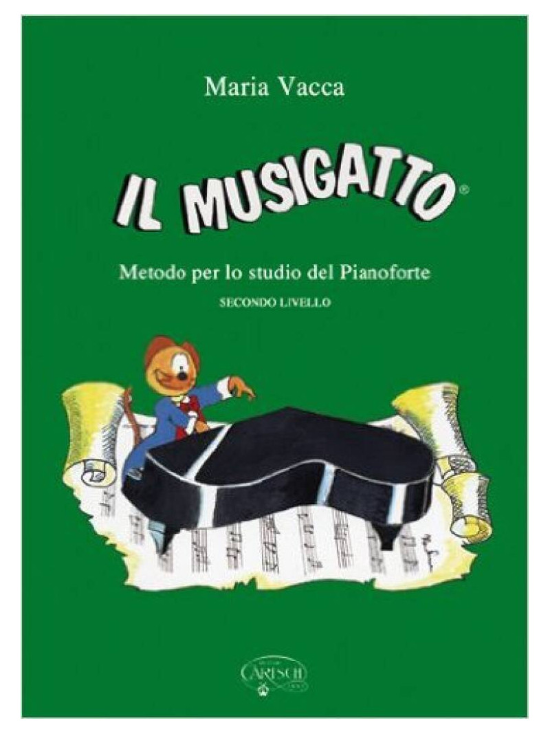 Il Musigatto - Metodo per lo studio del pianoforte 2° livello