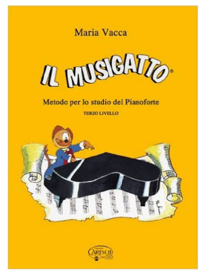 Il Musigatto - Metodo per lo studio del pianoforte 3° livello