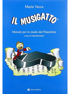 Il Musigatto - Metodo per lo studio del pianoforte livello preparatorio