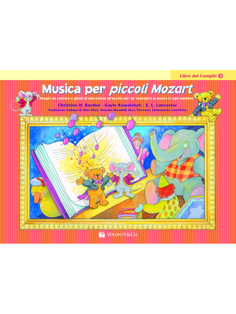 Musica per Piccoli Mozart - Libro delle Compiti 1