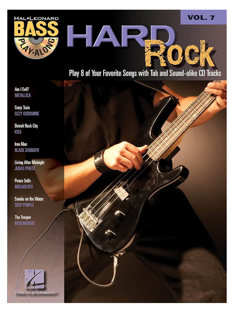 Hard Rock: Bass Play-Along Volume 7
