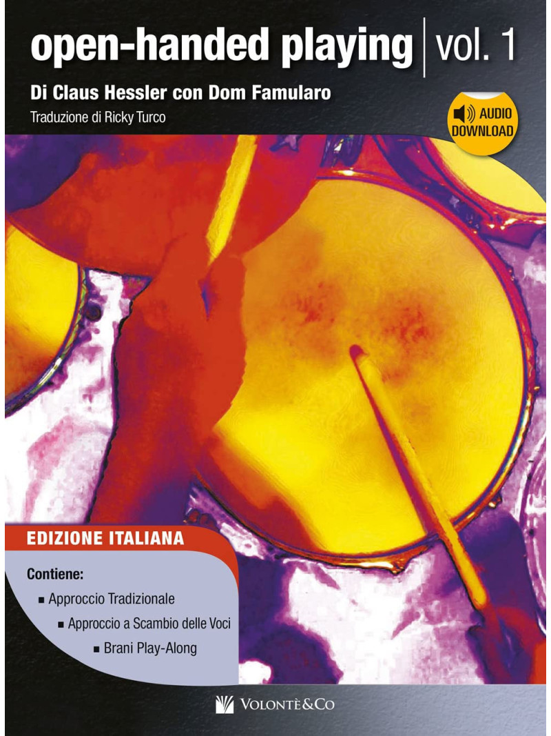 Dom Famularo - Open-Handed Playing, Vol. 1 Edizione Italiana