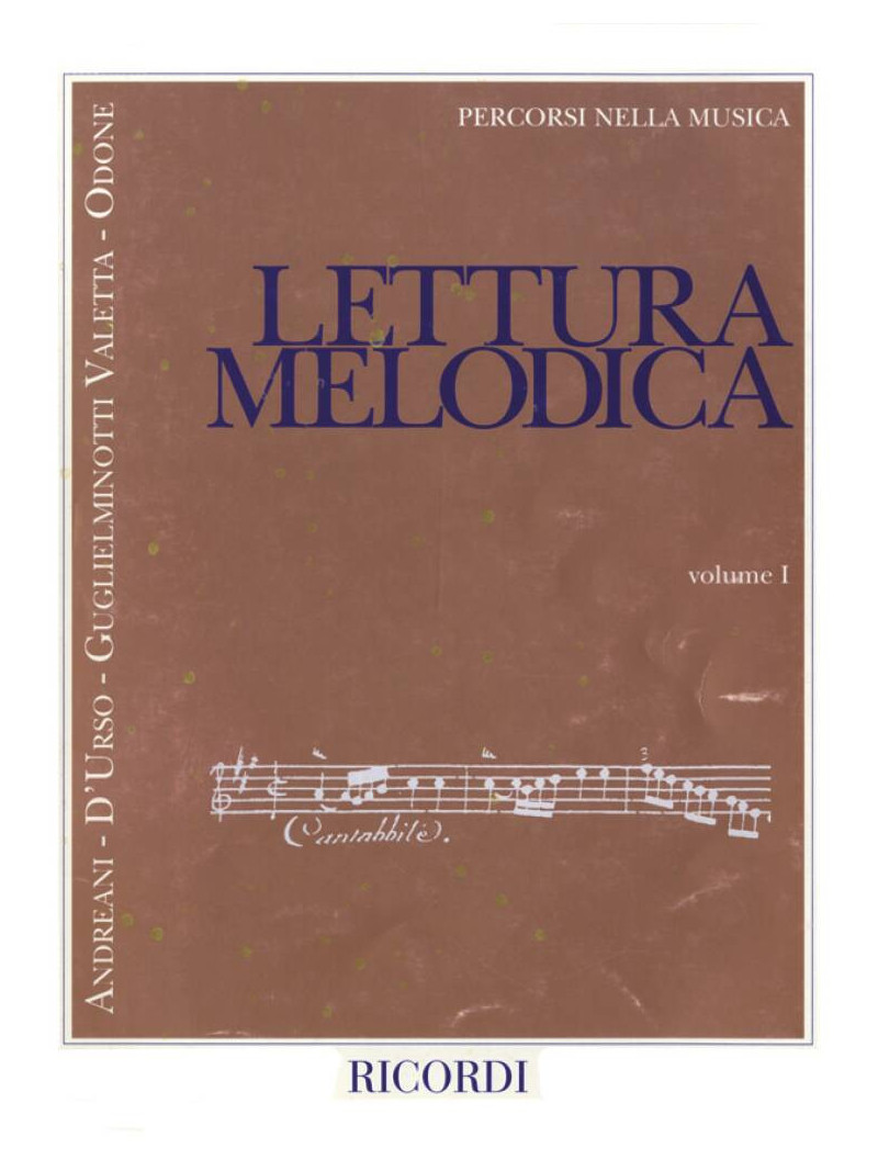 Lettura Melodica Volume 1