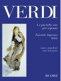 Le più belle Arie per Soprano (Canto e Pianoforte)