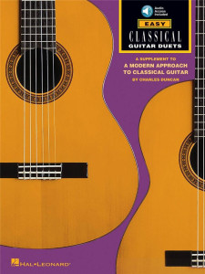 Easy Classical Guitar Duets (book & Audio Online)