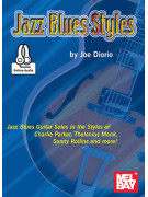 Joe Diorio Jazz Blues Styles, jazz guitar solos, progressioni blues