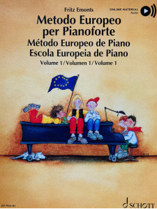Metodo europeo per pianoforte 1 (libro & online material)
