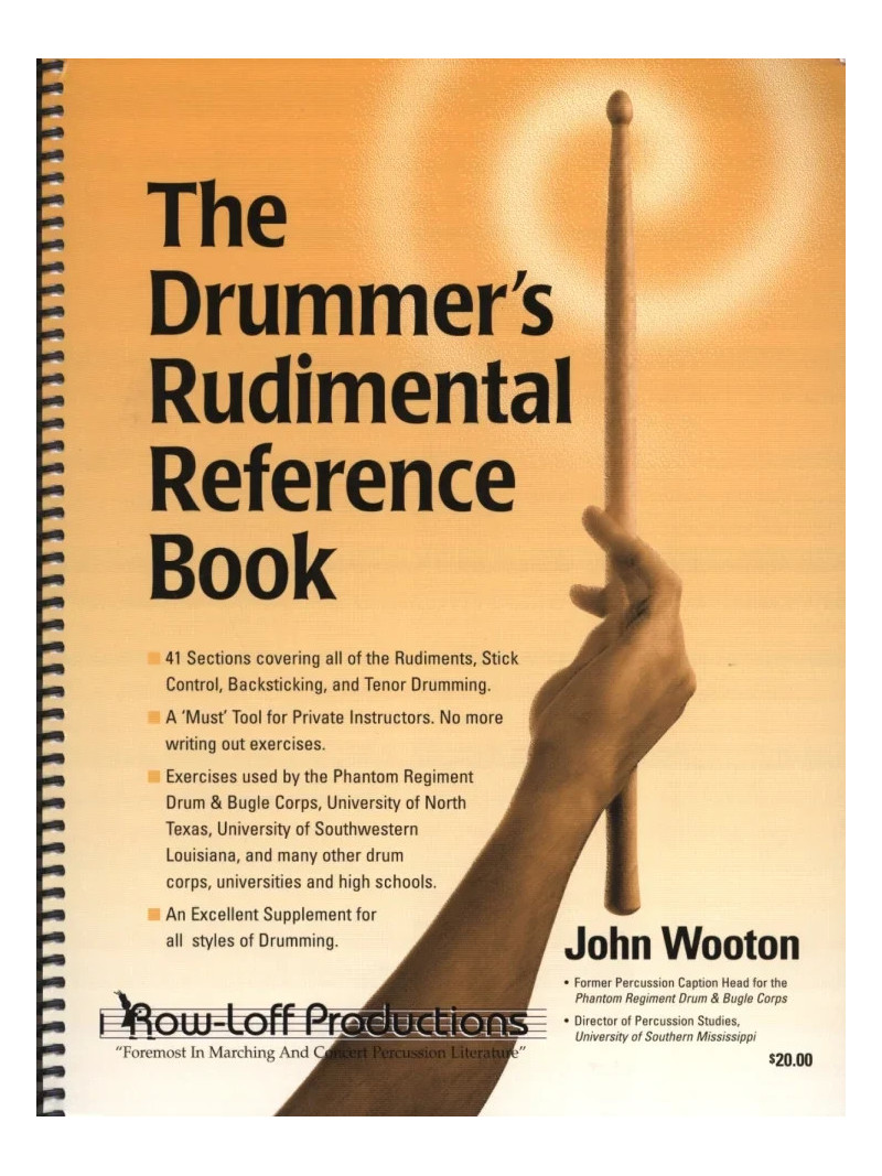 John Wooton - The Drummer's Rudimental Reference Book