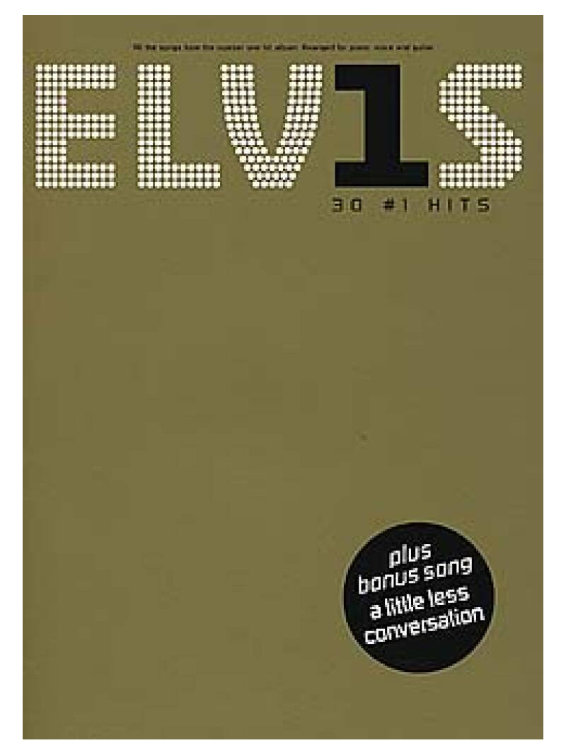 Elvis: 30 Number 1 Hits (Piano)