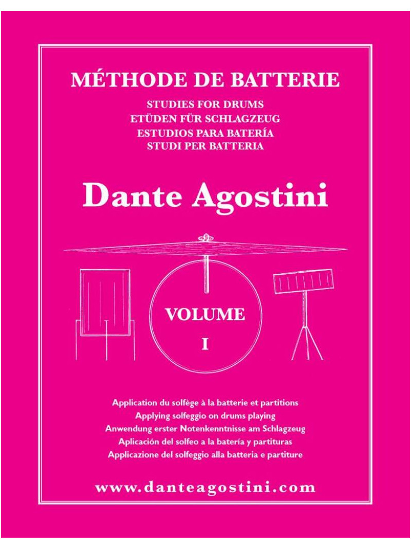 Dante Agostini - Metodo di batteria volume 1