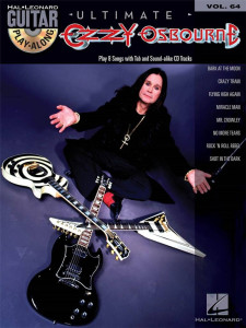 Guitar Play-Along Volume 64: Ozzy Osbourne (book/Audio Online)