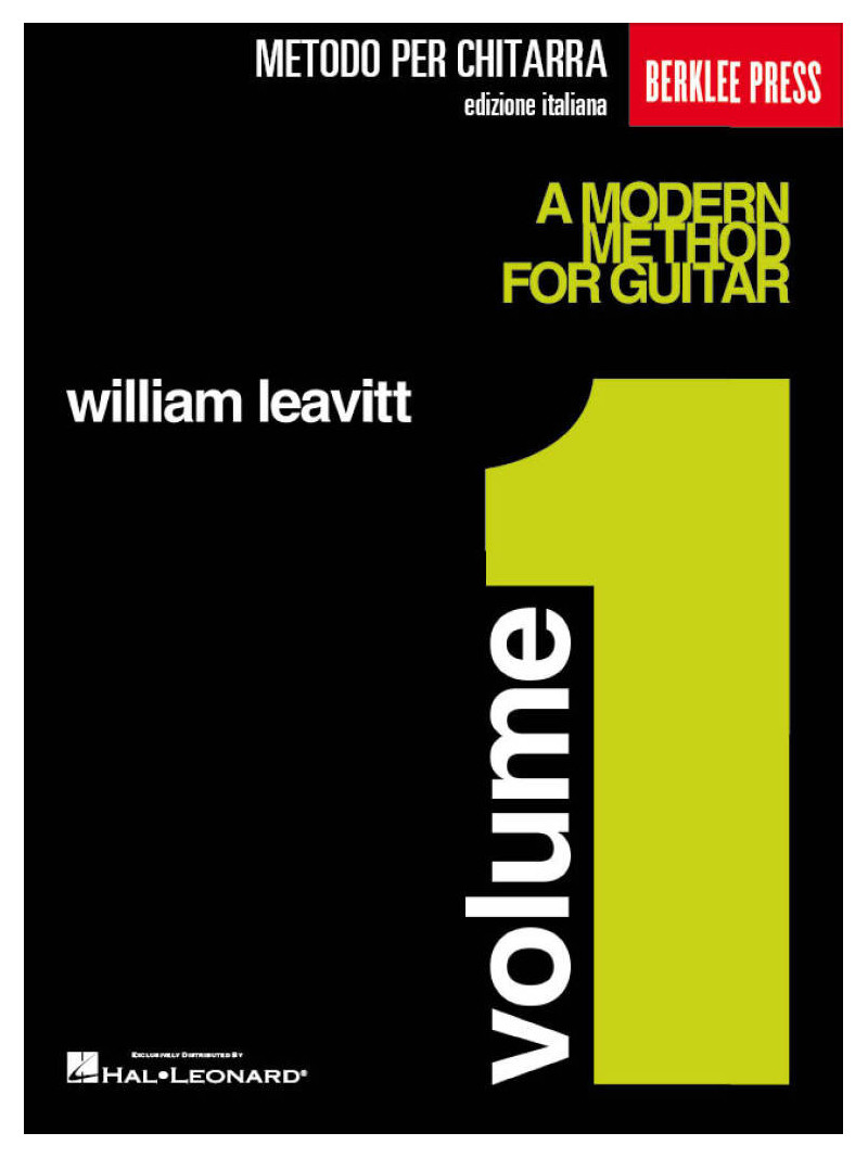 Metodo moderno per chitarra Volume 1 - Edizione Italiana
