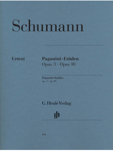Schumann - Paganini-Studies op. 3 and op. 10