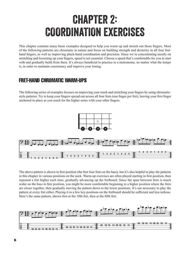 Warm-Up Exercises For Bass Guitar