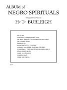 Album of Negro Spirituals