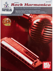 Rock Harmonica: Power Licks, High-End & Speed Licks (book & 2 CDs)