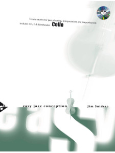 Easy Jazz Conception Cello (book/CD play-along)