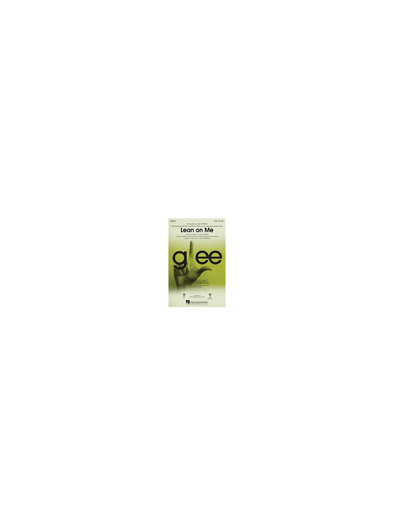Lean on Me from Glee