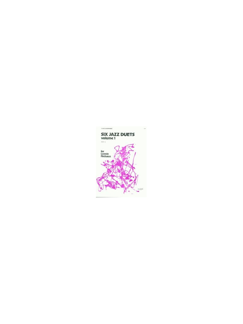 Six Jazz Duets Vol.1 for 2 Tenor Saxophone