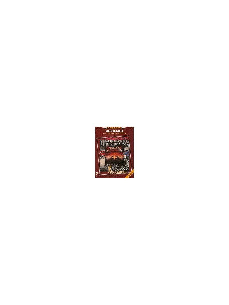Master of Puppets - Drum Editions
