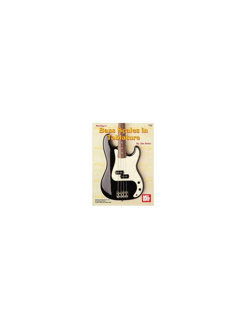 Bass Scales in Tablature