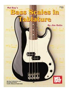 Bass Scales in Tablature