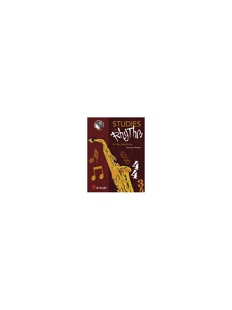 Studies in Rhythm for Alto Saxophone (book/CD play-along)