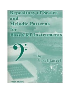 Repository of Scales & Melodic Patterns for Bass Clef Instruments