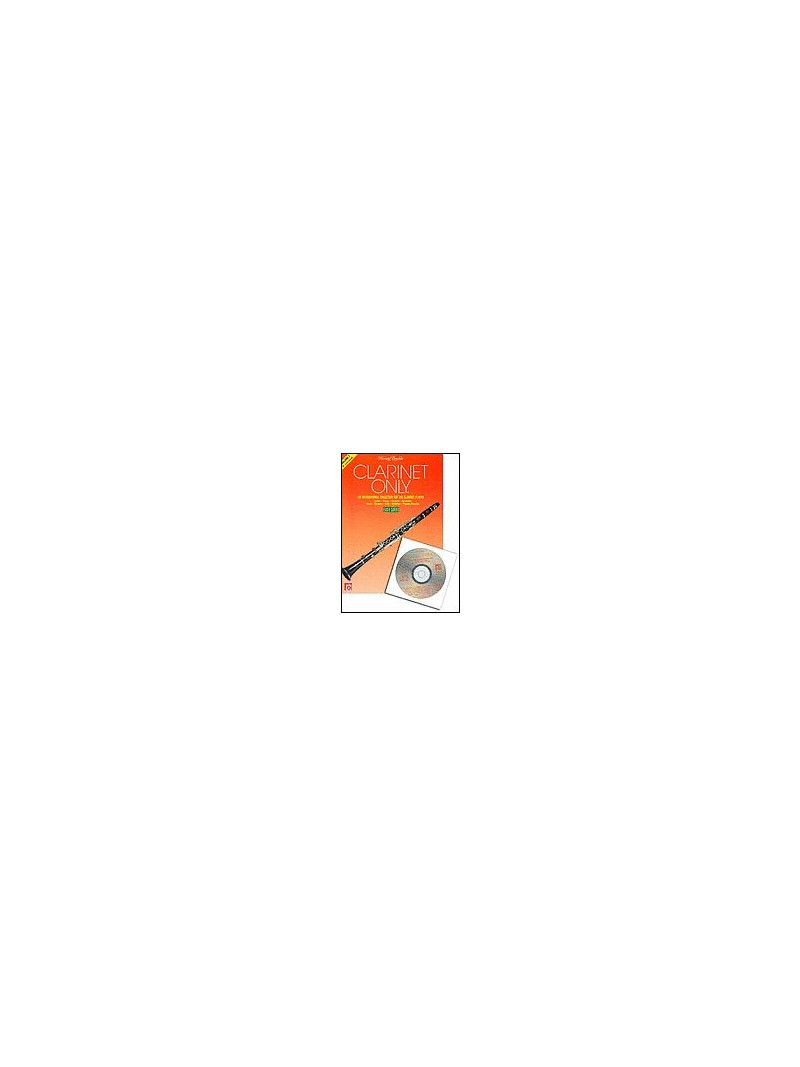 Clarinet Only (book/CD play-along)